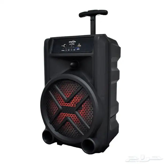مكبر صوت GTS-1630 مع ميكروفون سلكي مدمج 5