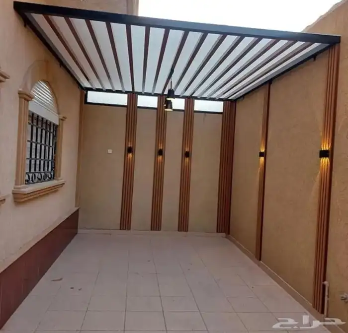 حداد مظلات سواتر برجولات وهناقر وجميع اعمال الحداده 5