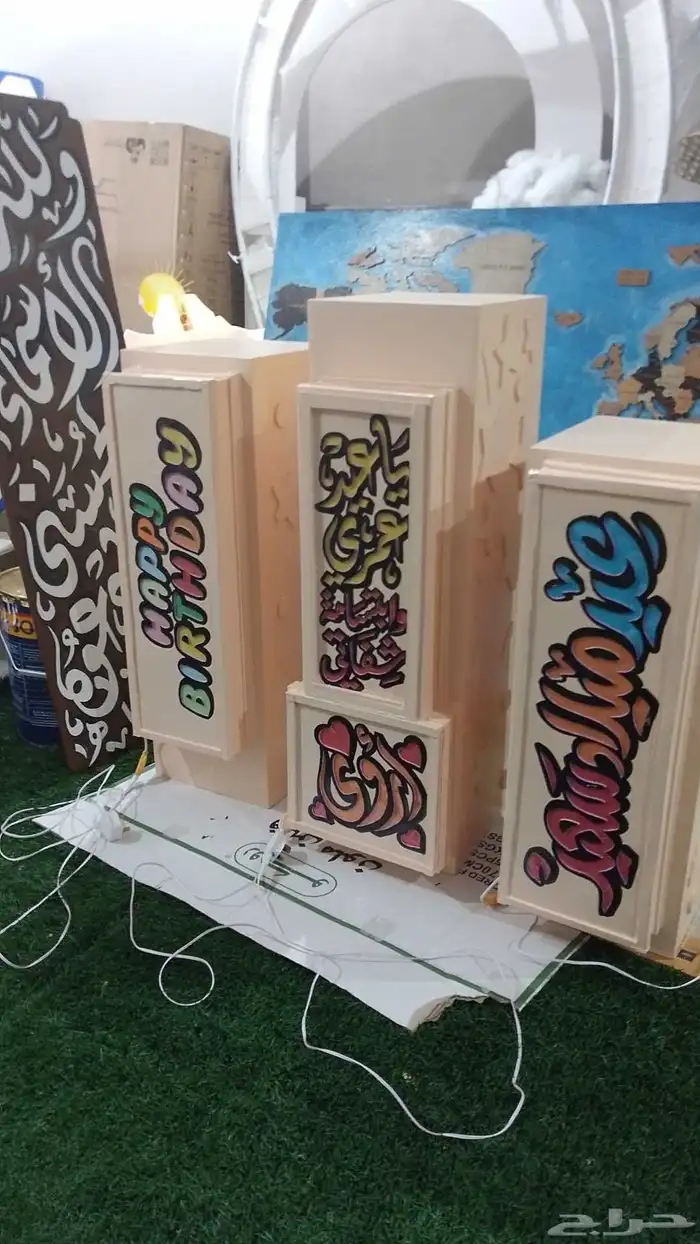 خطاط ورسام جدة (خبرة 30 عام) 12