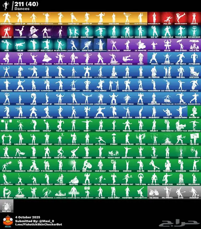 حساب فورت نايت مميز للبيع قوي تصنيف خرافي 4