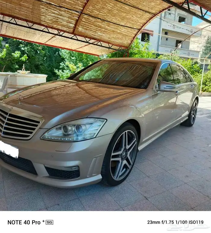 مرسيدس بنوراما S350 لارج موديل 2006 محدث 2013 S63 3