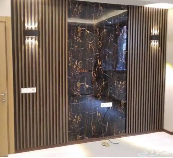 ديكورات حائطيه. جدران.. باركيه. شيبورد.بديل كل ماهو جديد 8