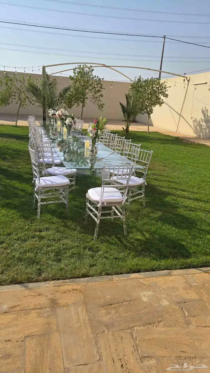 تأجير كنب وطاولات جلسات شعبيه دفايات ستائر شيفونات 26