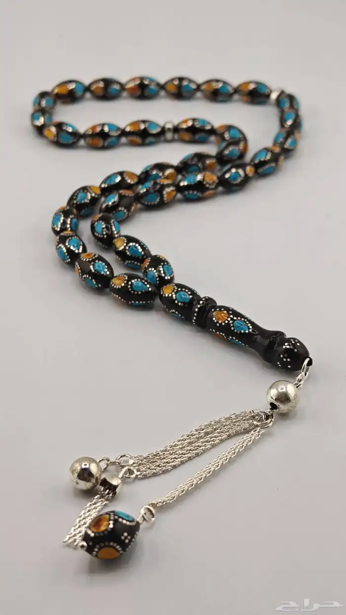 سبح يسر مطعمه بالفضه 0