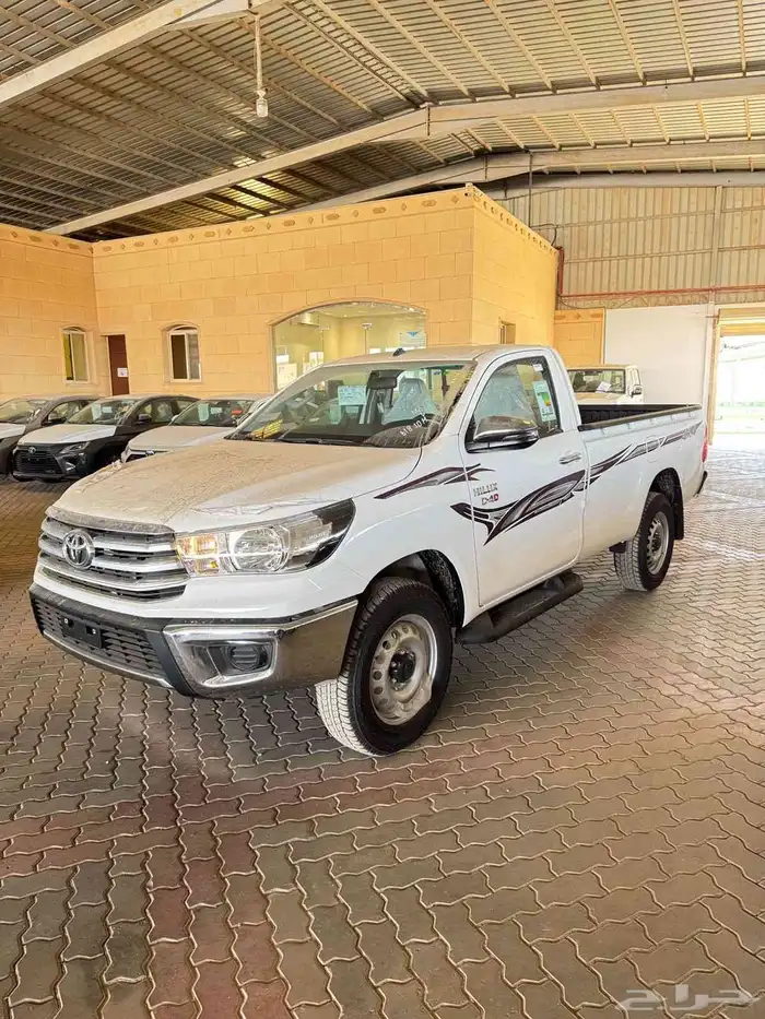 تويوتا هايلكس غمارة ديزل دبل شاص طويل سعودي بطاقه 2025 0