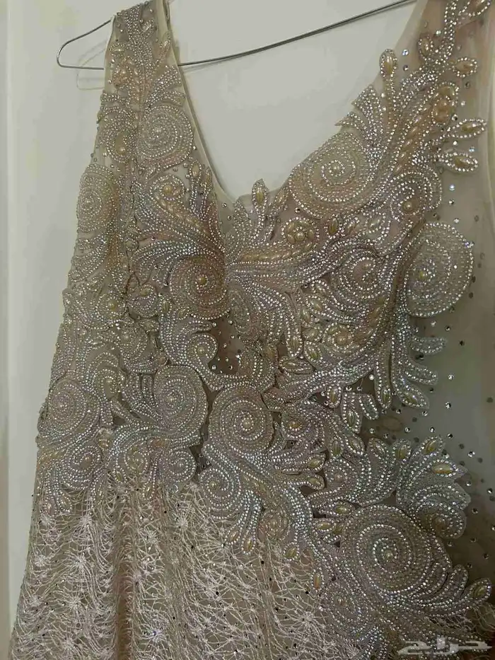 فستان زواج من مصمم سعر الشراء 2000ريلل الحد 500ريال 6