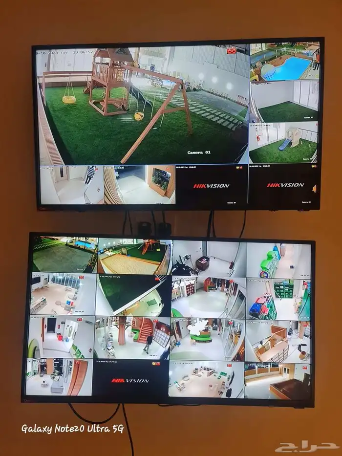 انظمه كاميرات المراقبه وانظمه السلامه والدفاع المدنى 9