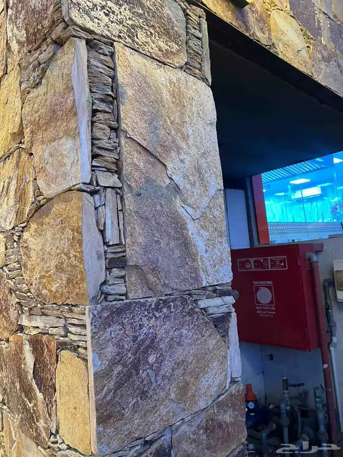 تلبيس الحجر الطبيعي ورصها 3