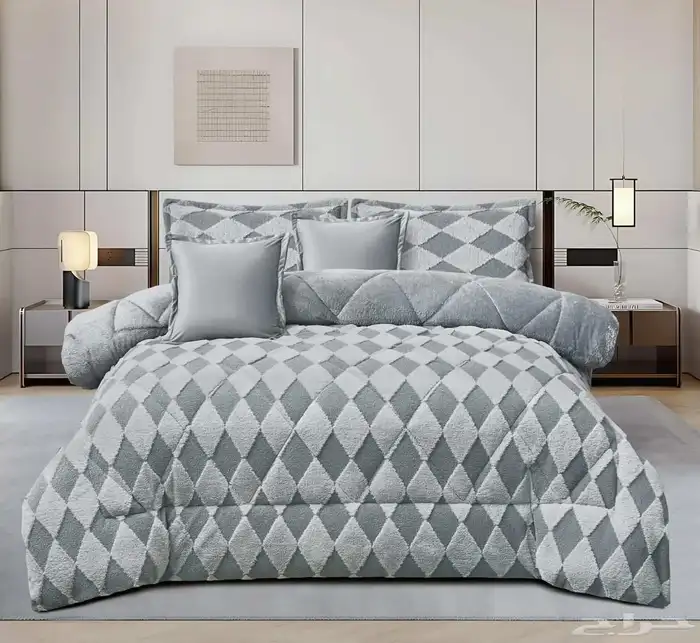 تشكيلة مفارش شتوي مخمل قطيفة 18