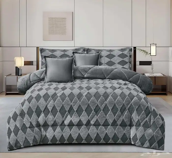 تشكيلة مفارش شتوي مخمل قطيفة 16