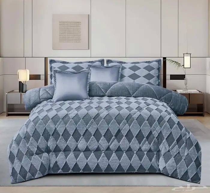 تشكيلة مفارش شتوي مخمل قطيفة 17