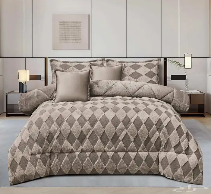 تشكيلة مفارش شتوي مخمل قطيفة 11