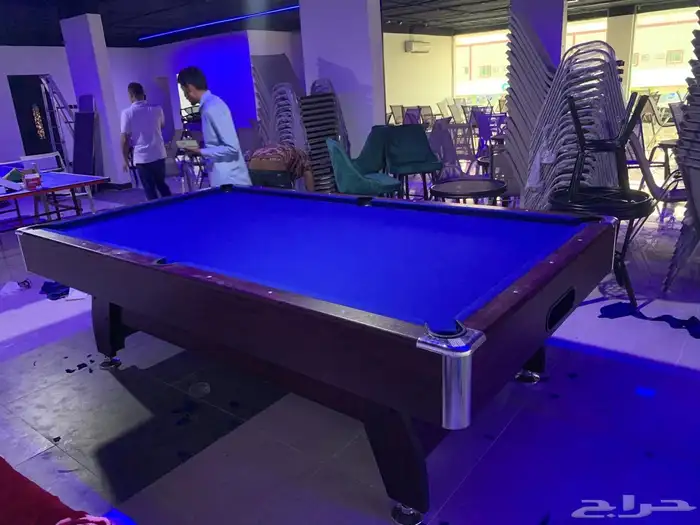بلياردو 7و8و9 قدم تنس فرفيرة مقاسات كبيره 4