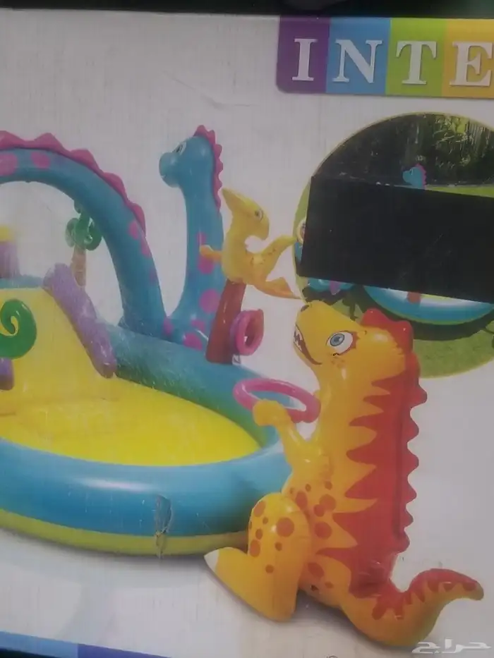 نطيطه نفخ مائيه جديد بالكرتون لم يتم فتحه من انتكس 3