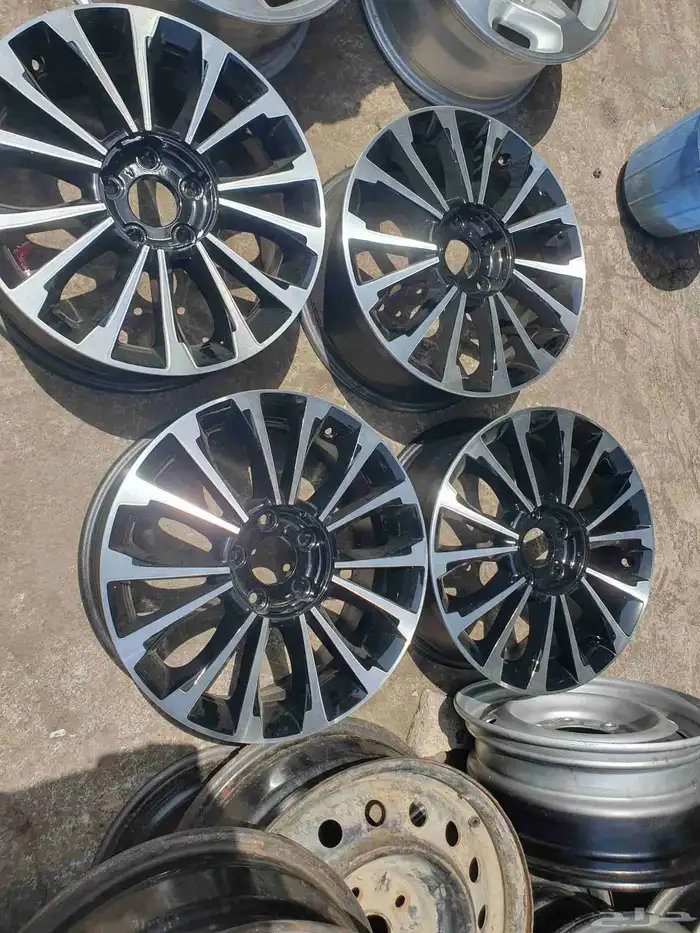 جنوط ربع اصليه وكاله مستعمل نظيف طقم وحنوط سوناتا اصلي 2017 0