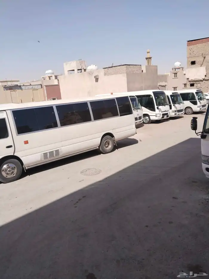 باص للايجار توصيل نقل عمال شركه مطعم مطار والفندق 0