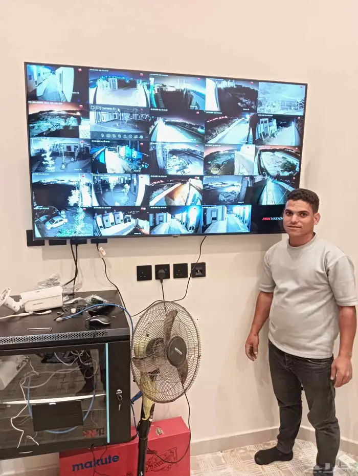 مهندس كاميرات مراقبه وشبكات 1
