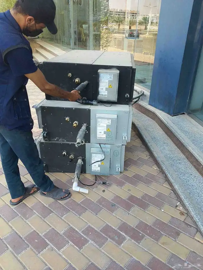 مكيفات دكت 6طن شبه جديده 1