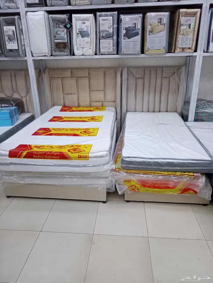 سراير مخمل ديكور نفر ونفر ونص ونفرين يوجد لدينا تفصيل 2