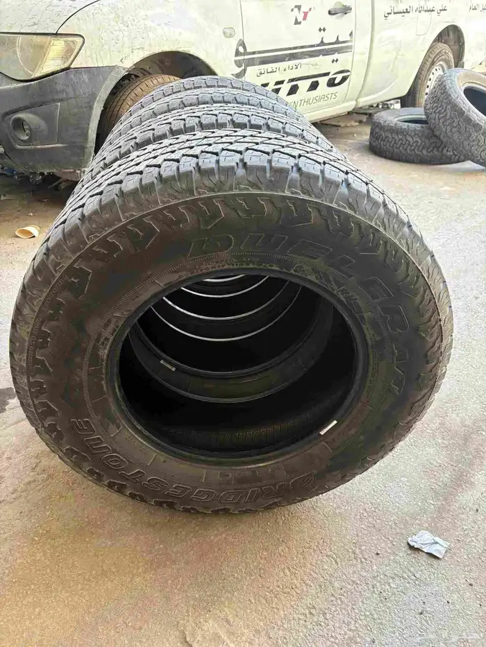 كفرات 265 70 17 برجستون جمس يوكن تاهو فرد اكسدبيشن 9