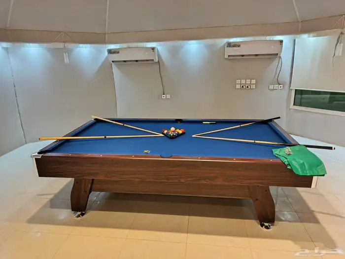 بلياردو 7و8و9 قدم تنس فرفيرة مقاسات كبيره 18