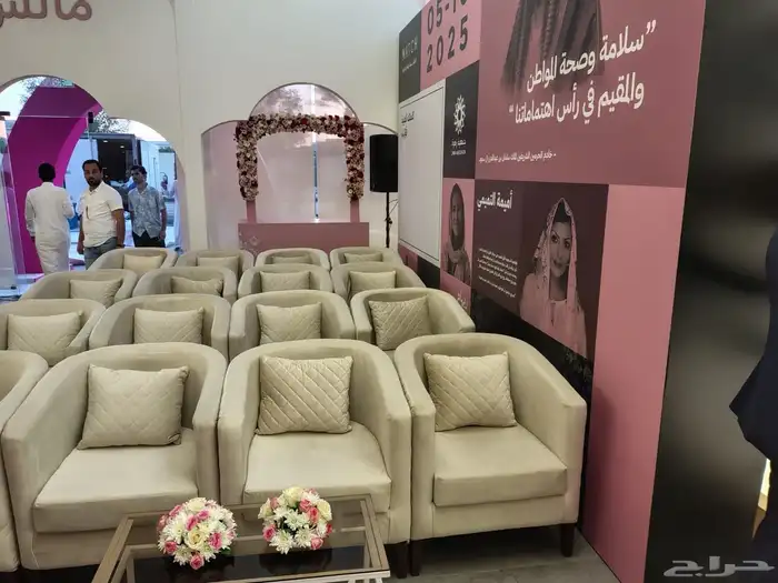 تأجير كنب وطاولات جلسات شعبيه دفايات ستائر شيفونات 9