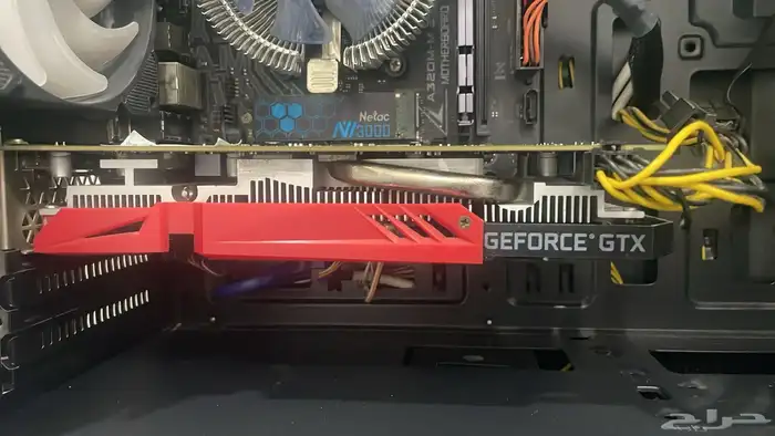 قطع بي سي Ryzen 3 3100 و مذربورد A320m و كيس بي سي 3