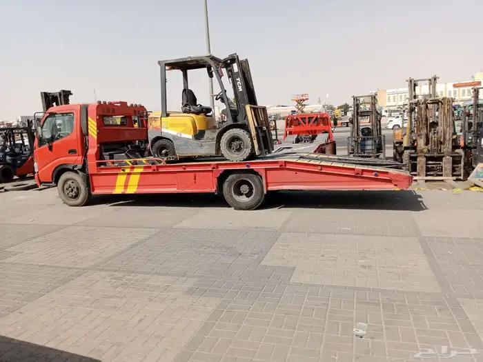 رافعه شوكيه للايجار فوركلفت forklift for rent رافعات رفاعه 2