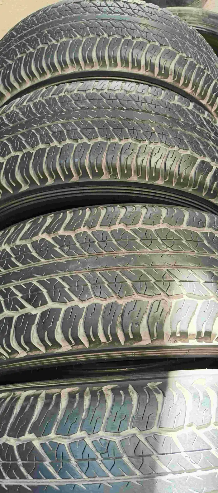 كفرات دنلوب ياباني مقاس 295 65 7 تاريخ نهاية 2022 6