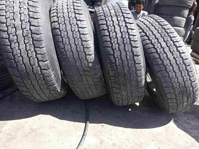 جنوط جيب رفرف اصلي وكفرات نضيفه دعسه دنلوب 6