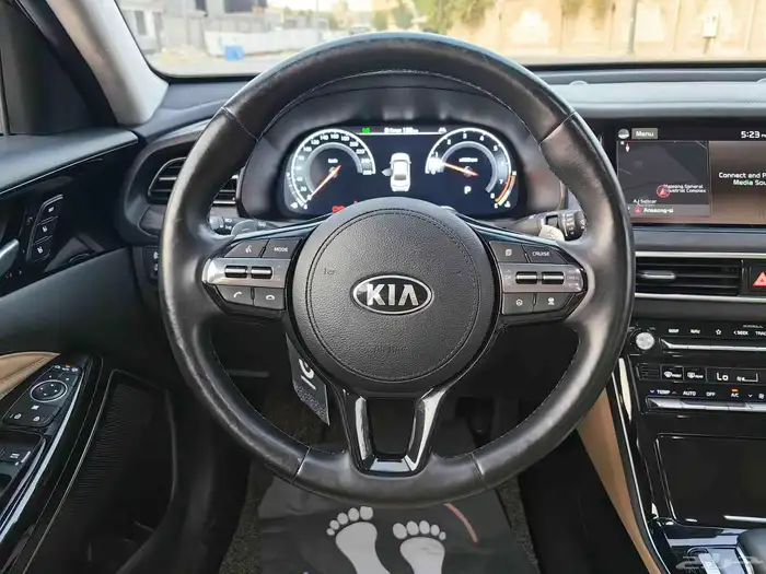 كيا K7 (كادينزا) بنزين موديل 2021 م وارد كوريا عداد ديجيتال 24