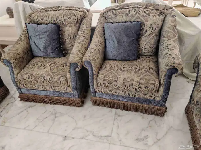 طقم كنب أمريكي مستعمل نظيف للبيع 3