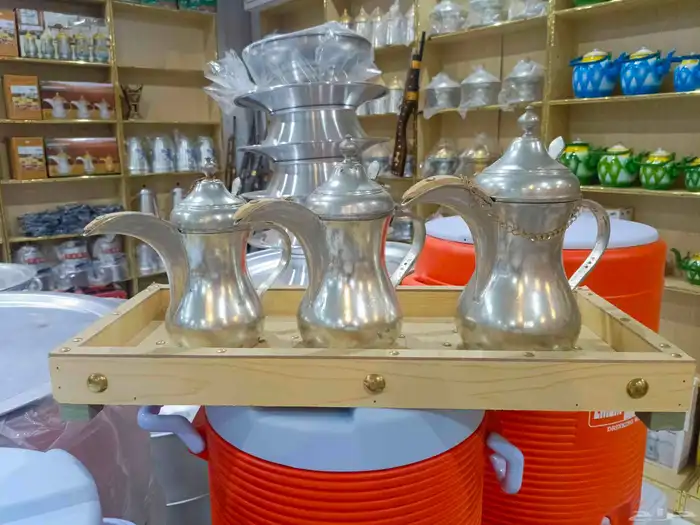 مباخر حايليا دلال ستيل مناقل بديل رخام جميع لمقاسات دروج طوف 1