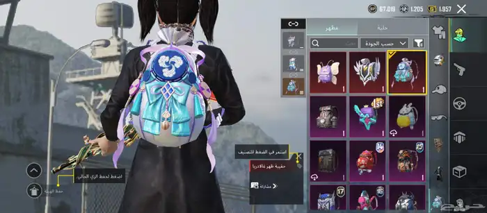 حساب ببجي للبيع لفل 77 نوادر 6