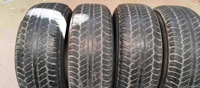 كفرات دنلوب ياباني مقاس 295 65 7 تاريخ نهاية 2022 4