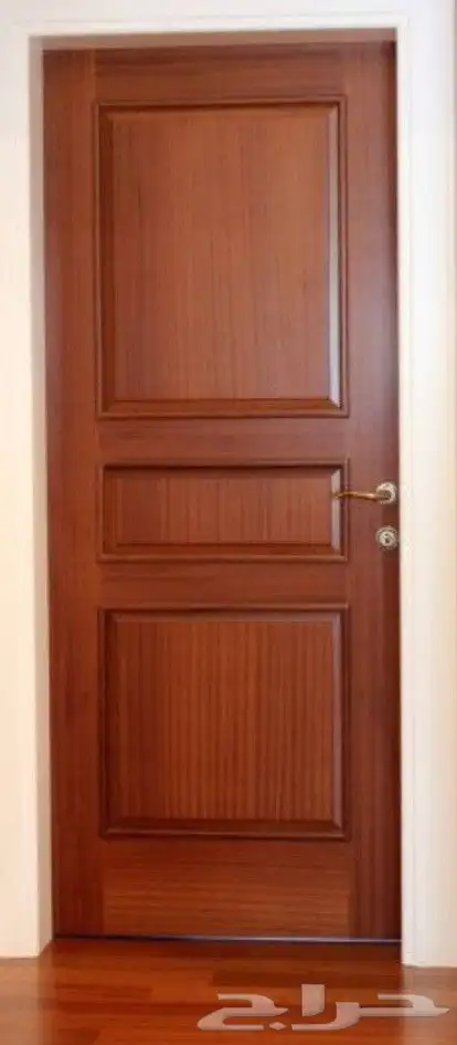 ابواب غرف خشبية 2