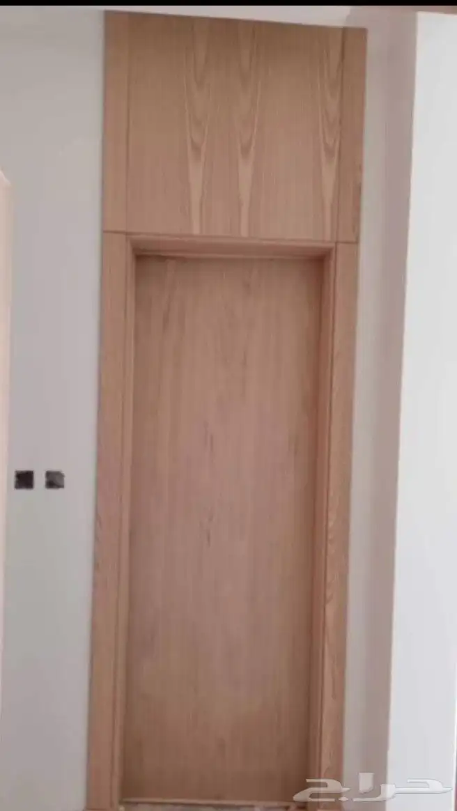 ابواب غرف خشبية 3