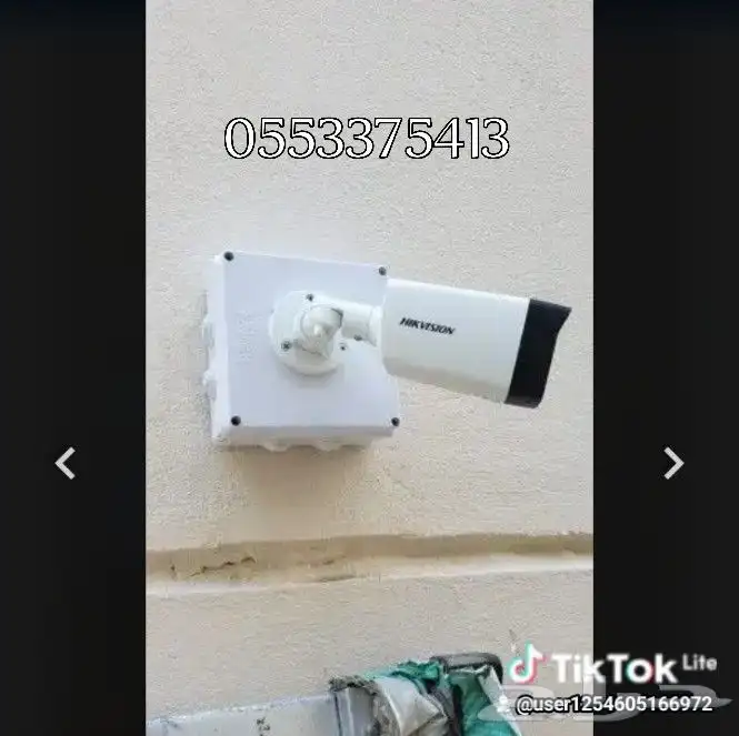 فني تركيب جميع انواع كميرات المراقبه داخل ابوعريش وقراها 3