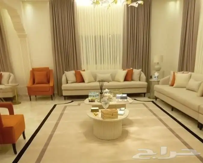 كنب ستائر مجالس تفصيل وتنجيد 17