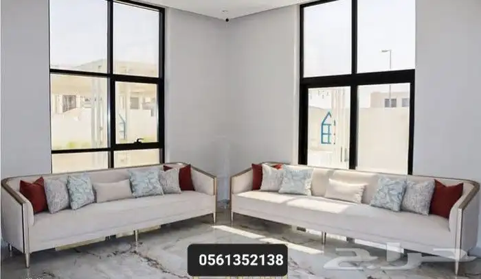 كنب ستائر مجالس تفصيل وتنجيد 8