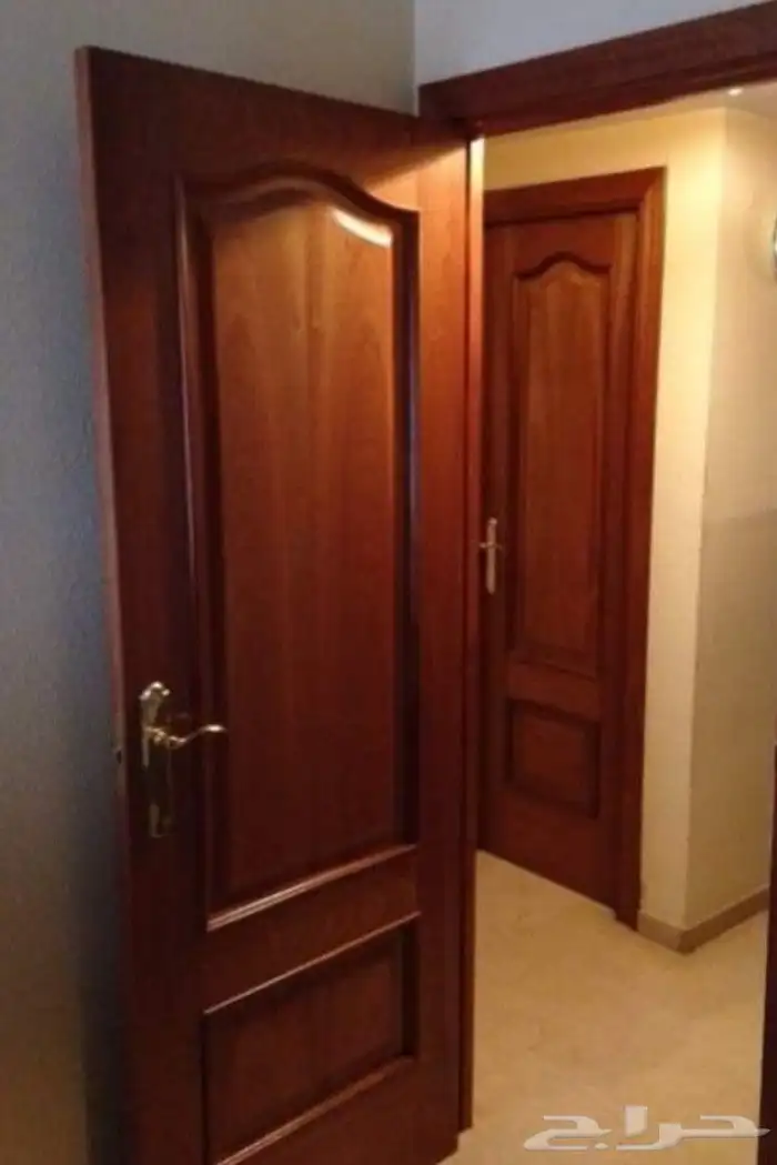 ابواب غرف خشبية 6