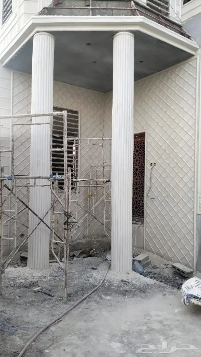 ديكورات خارجيه بديل الحجر وسريع في النجزت وشغل هندسي مضمون 3