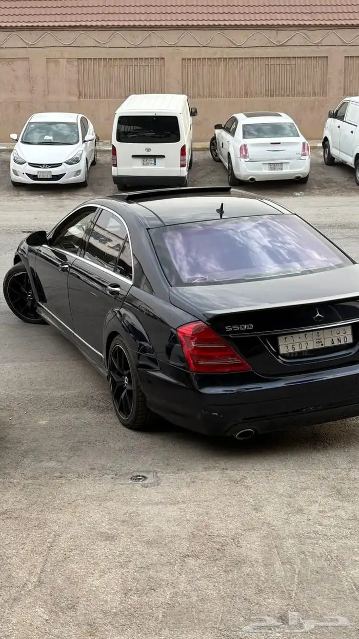 مارسيدس s500 2006 نظيف 0