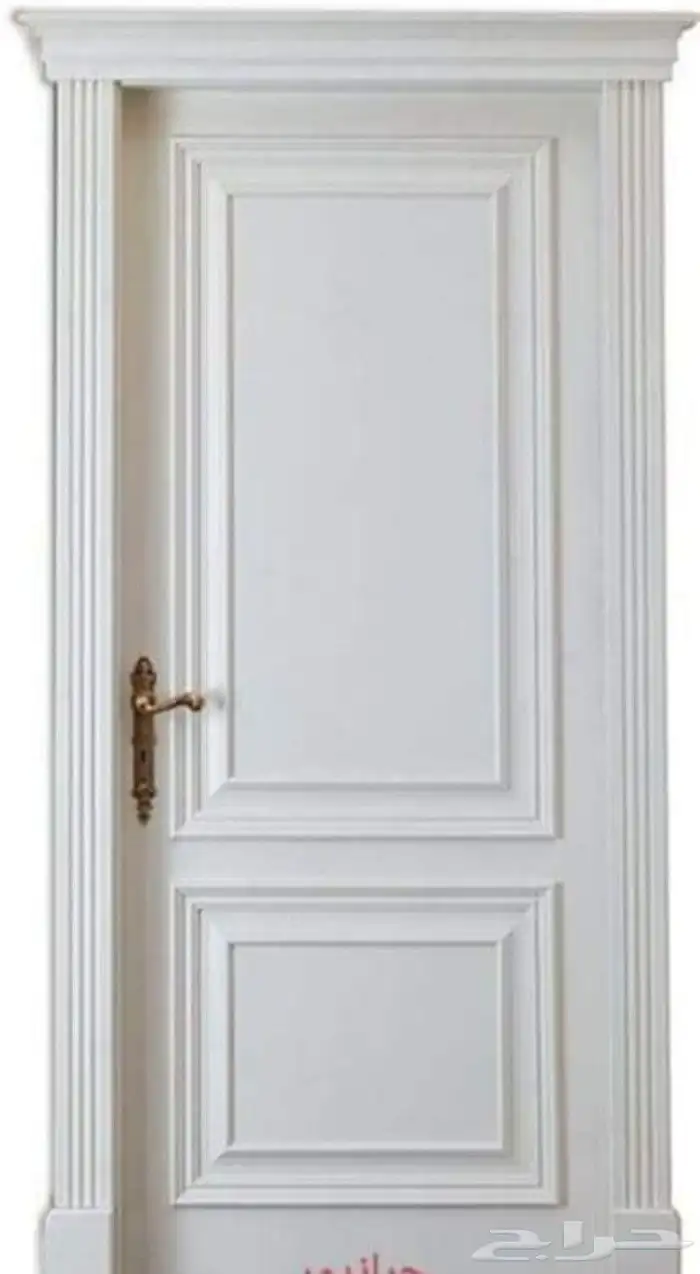 ابواب غرف خشبية 8