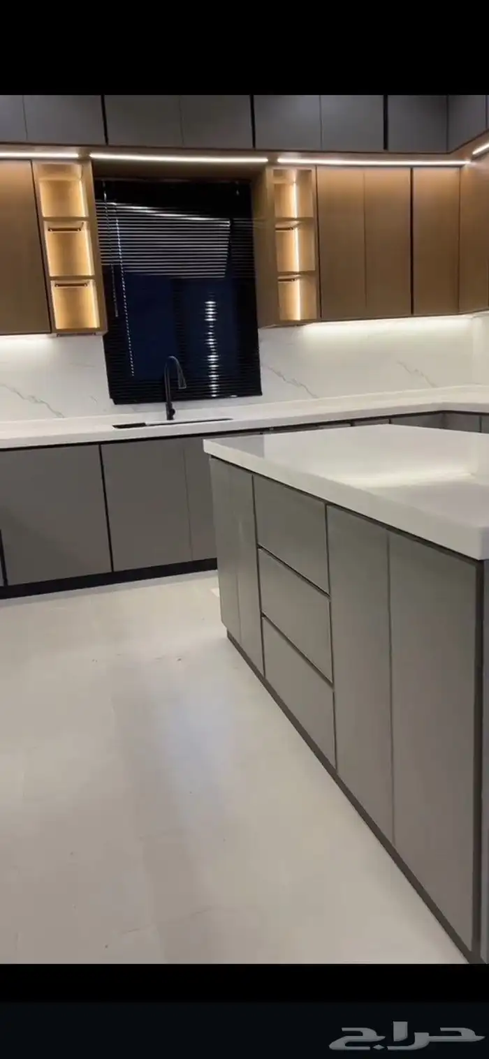 مطابخ مودرن تفصيل صاج المنيوم الماني مفصلات هيدرولك ايط 7