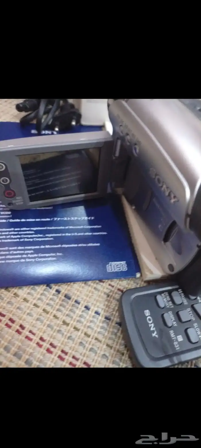 كاميرا رقميه نوع SONY الياباني الأصلي مخزنه 3