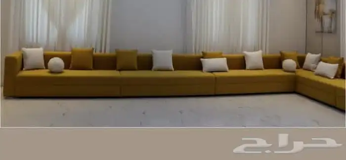 كنب ستائر مجالس تفصيل وتنجيد 34