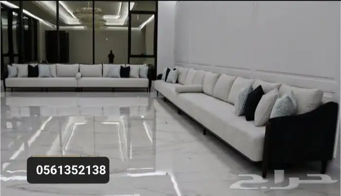 كنب ستائر مجالس تفصيل وتنجيد 10