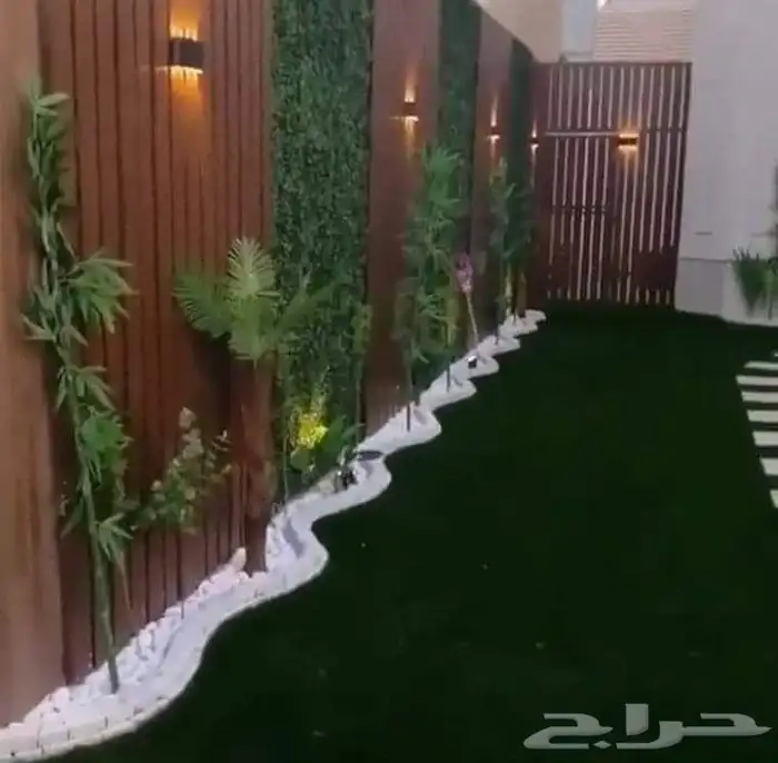 ديكور عشب ثيل نجيل بديل شيبورد شاشات حدائق 1