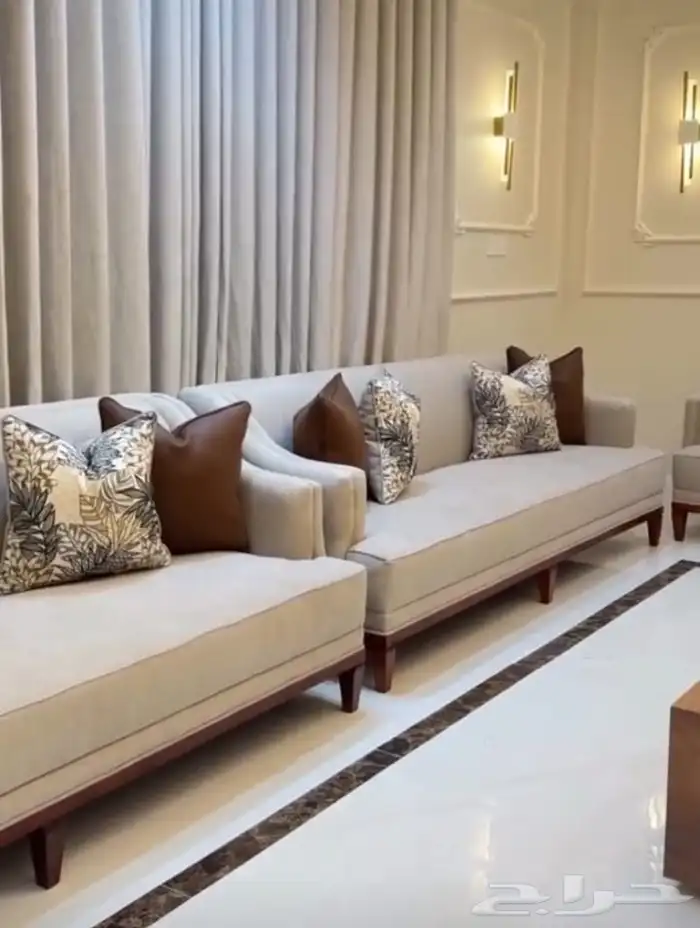 كنب ستائر مجالس تفصيل وتنجيد 16